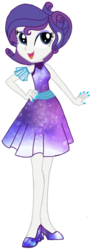 Size: 455x1231 | Tagged: safe, artist:tsundra, rarity, crystal pony, equestria girls, g4, alternate clothes, alternate hairstyle, clothes, crystallized, dress, female, nail polish, simple background, solo, transparent background