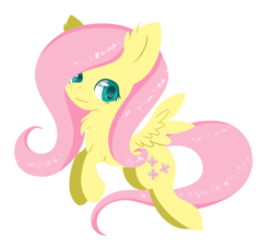Size: 1404x1280 | Tagged: safe, artist:lion90000, fluttershy, g4, female, flying, lineless, simple background, solo, transparent background