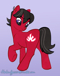 Size: 525x660 | Tagged: safe, artist:thebadgerssett, pony, keith kogane, ponified, solo, voltron, voltron legendary defender