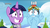 Size: 1152x648 | Tagged: safe, edit, edited screencap, screencap, rainbow dash, twilight sparkle, alicorn, pony, equestria daily, g4, my little pony: friendship is magic, top bolt, /mlp/, discovery family logo, faic, grin, hoof biting, image macro, lip bite, meme, metaphor, reaction image, smiling, twilight sparkle (alicorn)