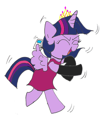 Size: 1138x1343 | Tagged: safe, artist:newportmuse, twilight sparkle, alicorn, pony, g4, dancing, do the sparkle, female, solo, twilight sparkle (alicorn)