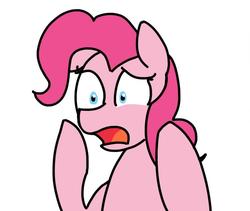 Size: 850x719 | Tagged: safe, pinkie pie, g4, female, meme, solo, surprised
