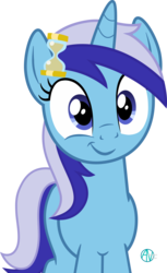 Size: 1600x2616 | Tagged: safe, artist:arifproject, minuette, pony, g4, cute, female, minubetes, simple background, smirk, smirk pone collection, solo, transparent background, vector