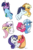 Size: 2000x3000 | Tagged: safe, artist:saphi-boo, applejack, big macintosh, fluttershy, gilda, pinkie pie, rainbow dash, rarity, soarin', trixie, twilight sparkle, griffon, pony, unicorn, g4, bedroom eyes, bluejaywolf18 is trying to murder us, bust, cheek fluff, chest fluff, crack shipping, curved horn, cute, dashabetes, diapinkes, diatrixes, ear fluff, eyes closed, female, floppy ears, fluffy, gildadorable, gildashy, high res, horn, jackabetes, kissing, lesbian, licking, lidded eyes, looking at each other, macabetes, male, mane six, mare, neck nuzzle, nuzzling, one eye closed, portrait, raribetes, scrunchy face, ship:rarimac, ship:soarinjack, ship:trixiepie, ship:twidash, shipping, shyabetes, signature, simple background, smiling, soarinbetes, straight, tongue out, transparent background, twiabetes, wide eyes