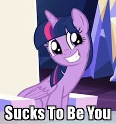 Size: 350x374 | Tagged: safe, edit, edited screencap, screencap, twilight sparkle, alicorn, pony, g4, to where and back again, cropped, cute, drawn together, eye shimmer, faic, female, image macro, meme, reaction image, smiling, solo, twiabetes, twilight sparkle (alicorn)