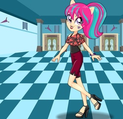 Size: 608x592 | Tagged: safe, artist:kimpossiblelove, sour sweet, equestria girls, g4, female, solo