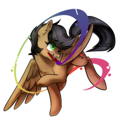 Size: 2000x2000 | Tagged: safe, artist:goshhhh, oc, oc only, oc:artsong, pegasus, pony, female, high res, mare, simple background, solo, transparent background