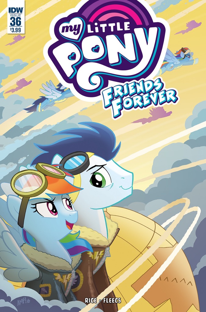 Safe Artist Tony Fleecs Idw Rainbow Dash Soarin