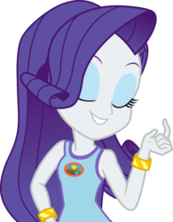 Size: 7000x8966 | Tagged: safe, artist:luckreza8, rarity, human, equestria girls, g4, my little pony equestria girls: legend of everfree, absurd resolution, bracelet, clothes, eyes closed, female, jewelry, simple background, solo, transparent background, vector