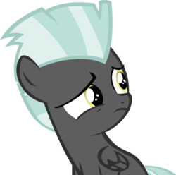 Size: 11251x11153 | Tagged: safe, artist:cyanlightning, thunderlane, pegasus, pony, g4, .svg available, absurd resolution, age regression, colt, male, simple background, solo, transparent background, vector