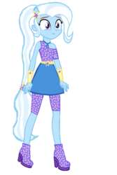 Size: 400x599 | Tagged: safe, artist:sunsetshimmer333, trixie, equestria girls, g4, to where and back again, female, simple background, solo, transparent background, vector