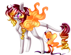 Size: 2600x2000 | Tagged: safe, artist:immagoddampony, oc, oc only, oc:iúpatar, original species, high res, simple background, solo