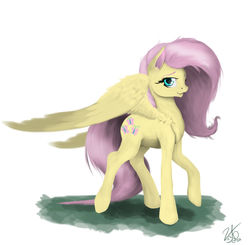 Size: 3828x3750 | Tagged: safe, artist:vinicius040598, fluttershy, pegasus, pony, g4, female, high res, solo