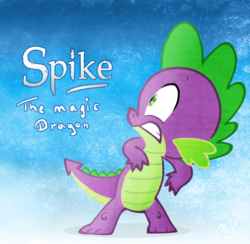 Size: 2500x2443 | Tagged: safe, artist:cryptmonkey, spike, dragon, g4, male, solo