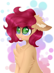Size: 2402x3220 | Tagged: safe, artist:nillomika, oc, oc only, pony, blushing, chest fluff, glasses, high res, solo, tongue out