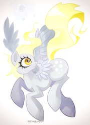 Size: 1024x1429 | Tagged: safe, artist:schwarz-one, derpy hooves, pegasus, pony, g4, female, mare, solo