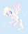 Size: 808x982 | Tagged: safe, artist:disfiguredstick, oc, oc only, oc:confetti cheer, pegasus, pony, heart eyes, solo, starry eyes, wingding eyes