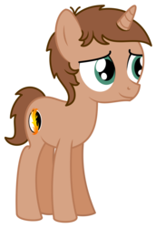 Size: 1369x1988 | Tagged: safe, artist:peternators, oc, oc only, oc:heroic armour, pony, unicorn, g4, colt, male, simple background, solo, teenager, transparent background, vector, younger