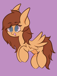 Size: 720x960 | Tagged: safe, artist:hedgehog-plant, oc, oc only, pegasus, pony, flying, simple background, solo