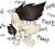 Size: 2182x1984 | Tagged: safe, artist:marsminer, oc, oc only, oc:keith, skeleton pony, bone, clock, skeleton, skull, solo, wat