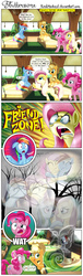 Size: 1280x4216 | Tagged: safe, artist:rockmedved, applejack, fluttershy, pinkie pie, rainbow dash, earth pony, pony, buckball season, g4, comic, depressed, detailed, female, friendzone, high res, le lenny face, lesbian, mare, meme, oh crap, peeved, rainbowmena, ship:flutterdash, shipping, train, wat