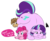 Size: 1280x1040 | Tagged: safe, artist:adoeable, pinkie pie, starlight glimmer, oc, oc:blurblob, pony, unicorn, g4, :s, ass, belly, belly bed, big belly, butt, chubby cheeks, dialogue, face down ass up, fat, female, grumpy, heart, hoof heart, horn, immobile, impossibly large belly, large butt, lidded eyes, mare, morbidly obese, obese, open mouth, plot, scrunchy face, simple background, smiling, starlard glimmer, transparent background, tumblr, wavy mouth, weight gain