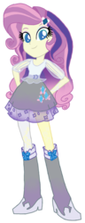 Size: 478x1240 | Tagged: safe, artist:tsundra, fluttershy, rarity, equestria girls, g4, fusion, simple background, solo, transparent background