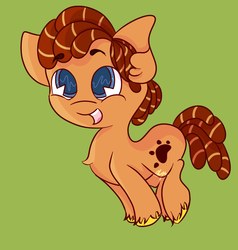 Size: 915x960 | Tagged: safe, artist:hedgehog-plant, oc, oc only, oc:catnap, earth pony, pony, simple background, solo, unshorn fetlocks