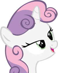 Size: 10042x12583 | Tagged: safe, artist:cyanlightning, sweetie belle, g4, .svg available, absurd resolution, female, simple background, solo, transparent background, vector
