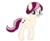 Size: 1850x1500 | Tagged: safe, artist:destruct1veg33k, oc, oc only, oc:white tulip, adult, base used, glasses, looking at you, looking over shoulder, raised hoof, smiling, solo, standing