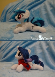 Size: 1600x2240 | Tagged: safe, artist:lanacraft, dj pon-3, rarity, vinyl scratch, g4, beanie (plushie), irl, photo, plushie