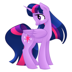 Size: 2000x2000 | Tagged: safe, artist:orcakisses, twilight sparkle, alicorn, pony, g4, female, high res, simple background, solo, transparent background, twilight sparkle (alicorn)