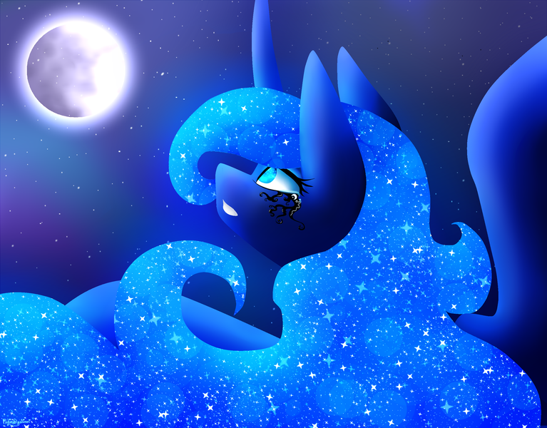 Moon Princess Porn - 1278609 - artist:pinkiedashironi, color porn, galaxy mane ...