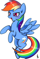 Size: 610x901 | Tagged: safe, artist:haden-2375, rainbow dash, g4, cute, dashabetes, female, flying, open mouth, simple background, solo, spread wings, white background
