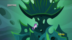 Size: 1920x1080 | Tagged: safe, screencap, starlight glimmer, pony, unicorn, g4, to where and back again, chrysalis' throne, desperation, female, mare, solo, throne