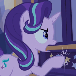 Size: 492x492 | Tagged: safe, screencap, starlight glimmer, pony, g4, season 6, to where and back again, animated, female, gif, knocking, loop, solo