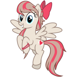 Size: 3000x3000 | Tagged: safe, artist:cheezedoodle96, derpibooru exclusive, angel wings, pegasus, pony, g4, top bolt, .svg available, bow, bracelet, female, flying, hair bow, high res, jewelry, looking at you, mare, simple background, smiling, solo, svg, transparent background, vector