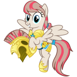 Size: 3000x3000 | Tagged: safe, artist:cheezedoodle96, angel wings, pony, g4, top bolt, .svg available, armor, female, flying, guardsmare, helmet, high res, looking at you, mare, royal guard, royal guard armor, simple background, smiling, solo, svg, transparent background, vector