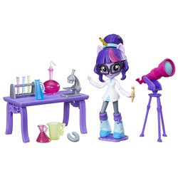 Size: 1500x1500 | Tagged: safe, sci-twi, twilight sparkle, equestria girls, g4, clothes, doll, equestria girls minis, female, lab coat, microscope, solo, telescope, toy