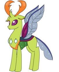 Size: 1006x1235 | Tagged: safe, artist:purfectprincessgirl, thorax, changedling, changeling, g4, to where and back again, changeling king, king thorax, male, simple background, solo, transparent background