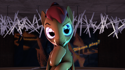 Size: 3840x2160 | Tagged: safe, artist:bronixbad, oc, oc only, oc:bronixbat, 3d, high res