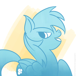 Size: 2000x2000 | Tagged: safe, artist:redink853, rainbow dash, pegasus, pony, g4, female, high res, limited palette, solo