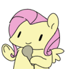 Size: 100x100 | Tagged: safe, artist:pohwaran, artist:walf, fluttershy, g4, animated, cute, female, frame by frame, gif, icon, shyabetes, solo