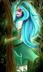 Size: 1599x2700 | Tagged: safe, artist:hinataoc, gaea everfree, gloriosa daisy, equestria girls, g4, my little pony equestria girls: legend of everfree, clothes, female, magical geodes, no more ponies at source, solo