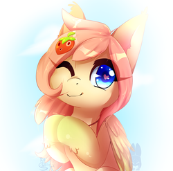 Size: 1093x1080 | Tagged: safe, artist:vallionshad, oc, oc only, pony, heart eyes, solo, wingding eyes