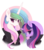 Size: 1280x1451 | Tagged: dead source, safe, artist:verawitch, princess celestia, twilight sparkle, pony, g4, abstract background, blowing bubbles, bubblegum, clothes, colored pupils, fairandfaithful, female, food, gum, lesbian, looking at you, mare, ship:twilestia, shipping, simple background, transparent background