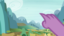 Size: 1920x1080 | Tagged: safe, screencap, derpy hooves, spike, pegasus, pony, g4, to where and back again, female, mare