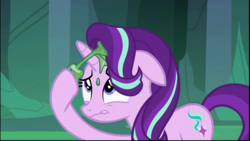 Size: 1024x576 | Tagged: safe, screencap, starlight glimmer, pony, g4, to where and back again, changeling slime, female, mare, solo
