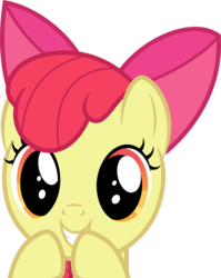 Size: 3974x5000 | Tagged: safe, artist:dashiesparkle, apple bloom, g4, .svg available, female, simple background, solo, transparent background, vector