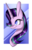 Size: 437x678 | Tagged: safe, artist:symphstudio, starlight glimmer, g4, big ears, bust, female, horn, impossibly large ears, long horn, portrait, smiling, solo